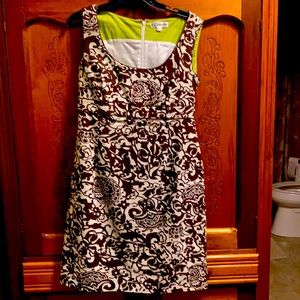 Scoop neck empire dress